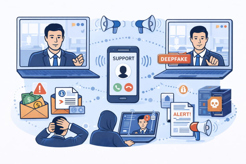 Deepfakes im Alltag: Wie sich Betrug, Politik und Support-Scams verändern